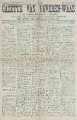 Gazette van Beveren-Waas 22/01/1911