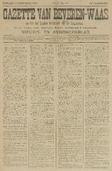 Gazette van Beveren-Waas 13/02/1898