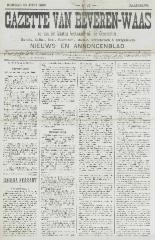 Gazette van Beveren-Waas 20/06/1886