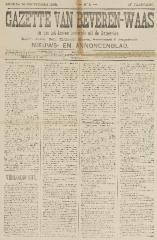 Gazette van Beveren-Waas 15/09/1895