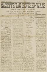 Gazette van Beveren-Waas 11/07/1897