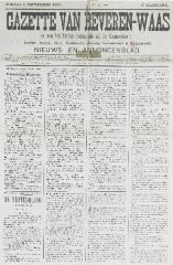 Gazette van Beveren-Waas 05/09/1886