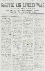 Gazette van Beveren-Waas 20/07/1902