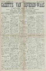 Gazette van Beveren-Waas 19/03/1911