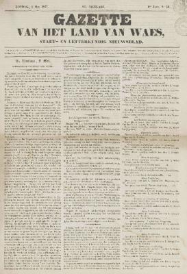 Gazette van het Land van Waes 09/05/1847