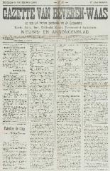 Gazette van Beveren-Waas 02/12/1888