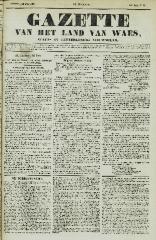 Gazette van het Land van Waes 29/07/1855