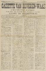 Gazette van Beveren-Waas 24/03/1895