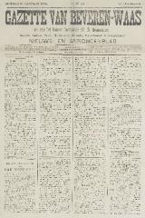 Gazette van Beveren-Waas 21/01/1894