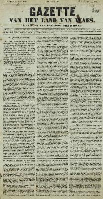 Gazette van het Land van Waes 09/01/1853