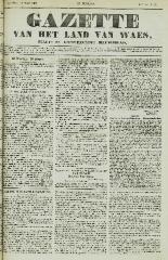 Gazette van het Land van Waes 11/03/1855