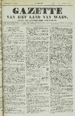 Gazette van het Land van Waes 15/04/1855