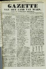 Gazette van het Land van Waes 15/07/1855