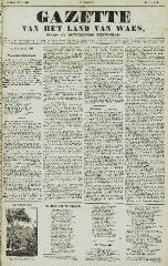 Gazette van het Land van Waes 25/05/1856