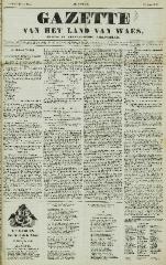 Gazette van het Land van Waes 20/07/1856