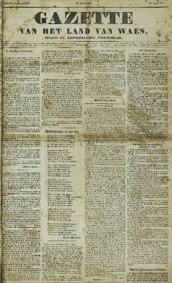 Gazette van het Land van Waes 04/01/1857