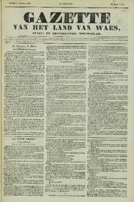 Gazette van het Land van Waes 06/03/1853