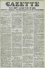 Gazette van het Land van Waes 14/02/1858