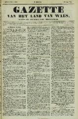 Gazette van het Land van Waes 26/06/1853