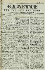 Gazette van het Land van Waes 29/04/1855