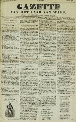 Gazette van het Land van Waes 24/02/1856