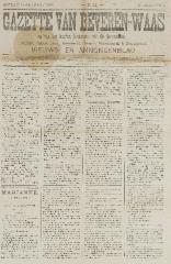 Gazette van Beveren-Waas 15/01/1888