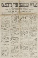 Gazette van Beveren-Waas 16/10/1887