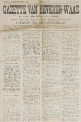 Gazette van Beveren-Waas 11/09/1887