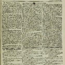 Gazet van St. Nicolaes 05/02/1854