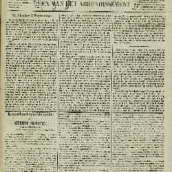 Gazet van St. Nicolaes 04/09/1853