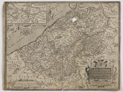 Ortelius, Kaart van Vlaanderen