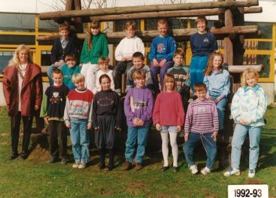 Klasfoto 1992 - 1993