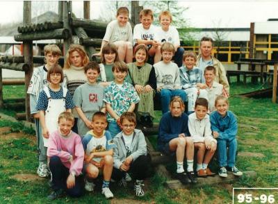 Klasfoto 1995 - 1996