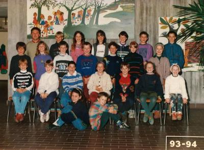 Klasfoto, 4de leerjaar, 1993-1994