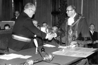 Verzustering met de Engelse stad Abingdon, 9 september 1967