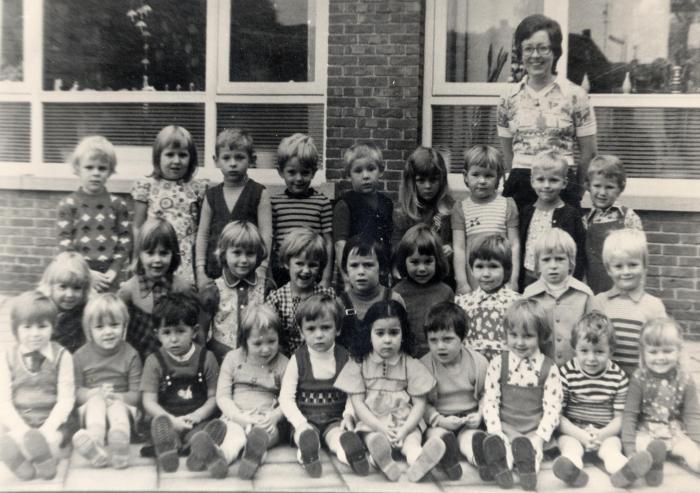 Vrije basisschool kleuterklas 1961