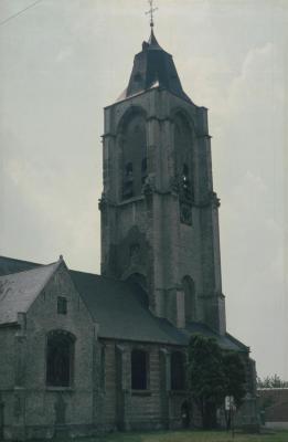 De Sint-Laurentiuskerk in Verrebroek