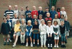 Klasfoto Gemeenteschool Waasmunster 1999-2000