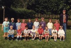 Klasfoto Gemeenteschool Waasmunster 1991-1992