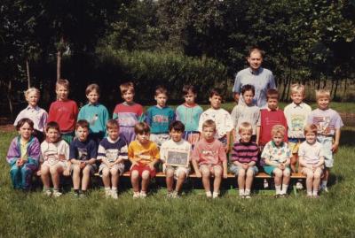 Klasfoto Gemeenteschool Waasmunster 1991-1992