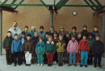 Klasfoto Gemeenteschool Waasmunster 1990-1991