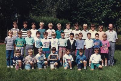 Klasfoto Gemeenteschool Waasmunster 1991-1992