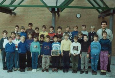 Klasfoto Gemeenteschool Waasmunster 1990-1991