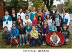 Klasfoto Stedelijke Basisschool Spoele  2009 - 2010