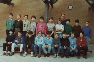 Klasfoto Gemeenteschool Waasmunster 1990-1991