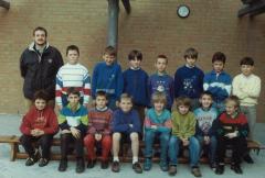 Klasfoto Gemeenteschool Waasmunster 1990-1991