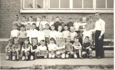 Klasfoto Gemeenteschool Waasmunster 1960-1961