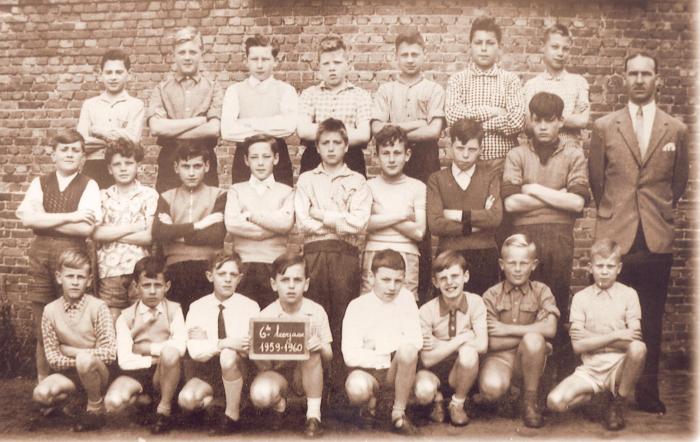 Klasfoto Gemeenteschool Waasmunster 1959-1960