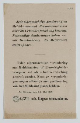 1916-Schriftvervalsingen van paspoorten