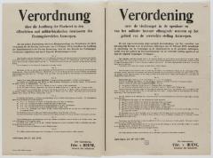 1916- Verordening over visvangst op het gebied van de versterkte stelling Antwerpen